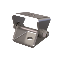 Strut Channel Hanger for Angled Ceiling Joist