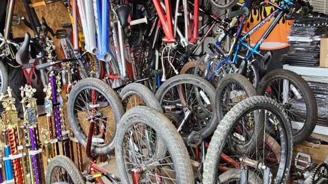 Bike shed Before